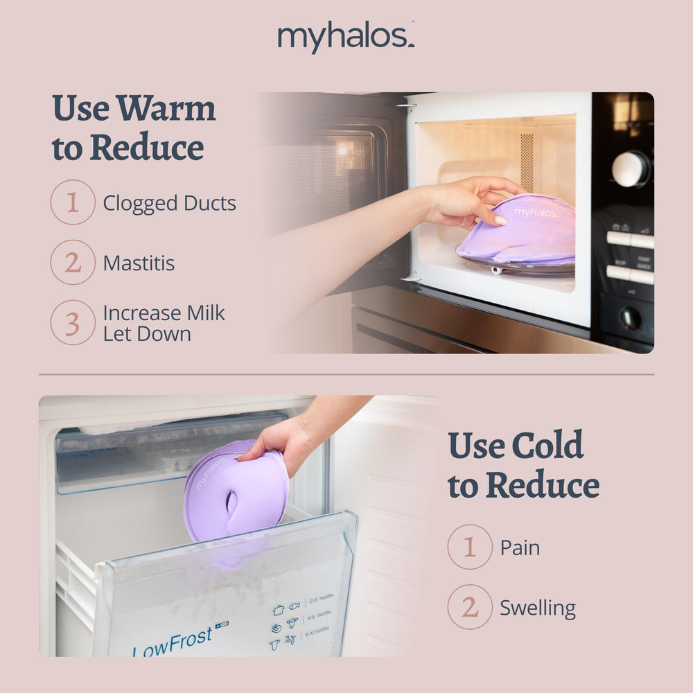 MyHalos packs compatible with most breast pumps for convenience