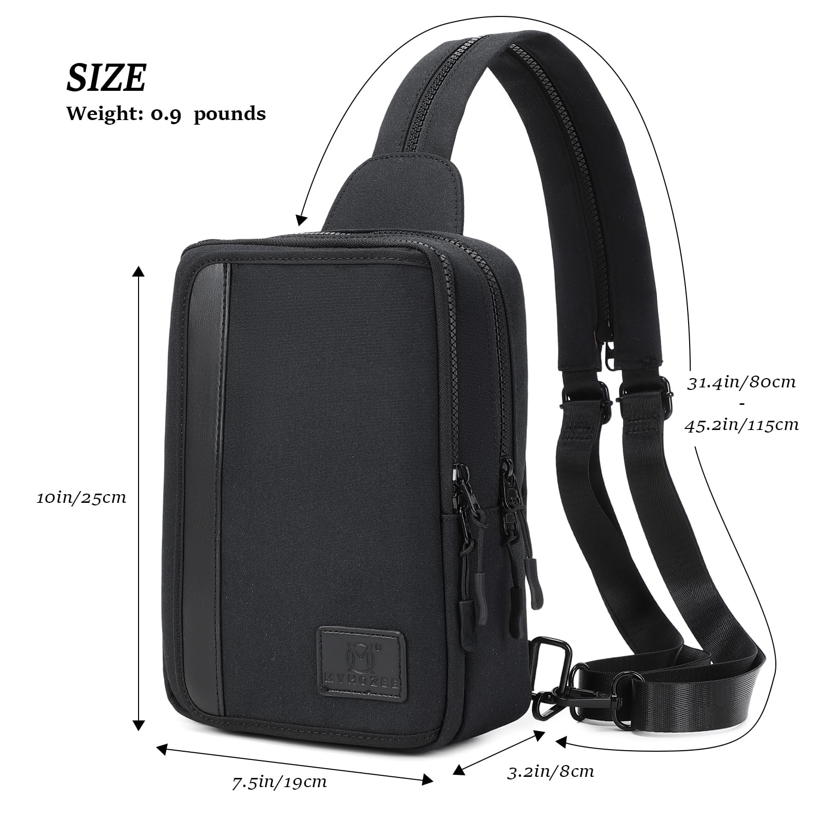 MYHOZEE 2-in-1 crossbody Love-Checked Coffee bottle holder fits various sizes for parents on the move.
