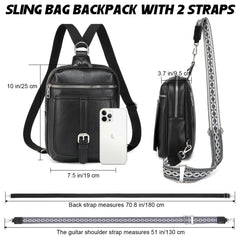 MYHOZEE crossbody with adjustable straps for comfortable wear.