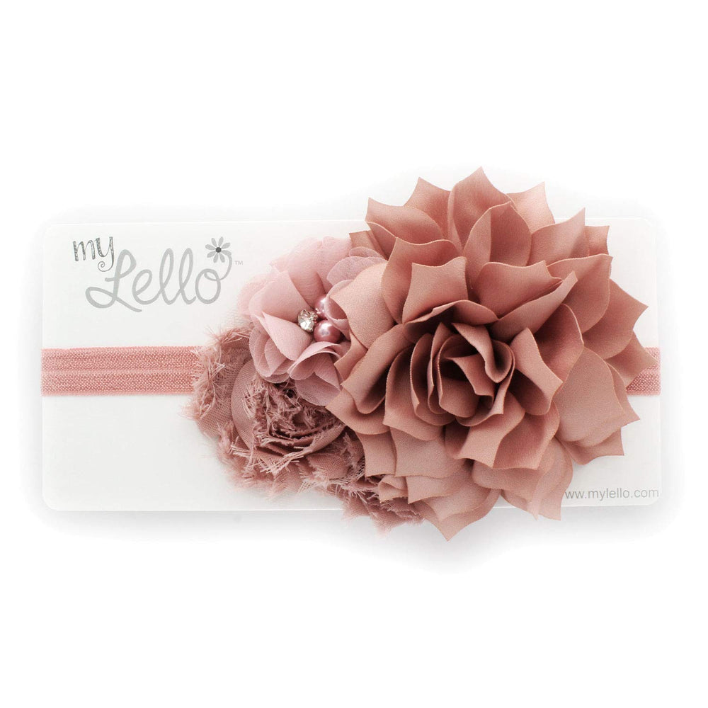 My Lello headband vintage photo prop ideal for holidays and dressy looks.