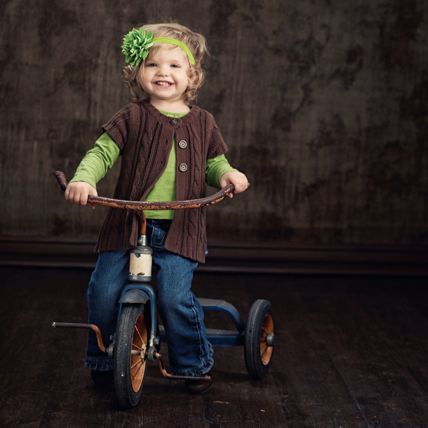My Lello Petal Flower Headbands on a child during play, secure fit for active days.
