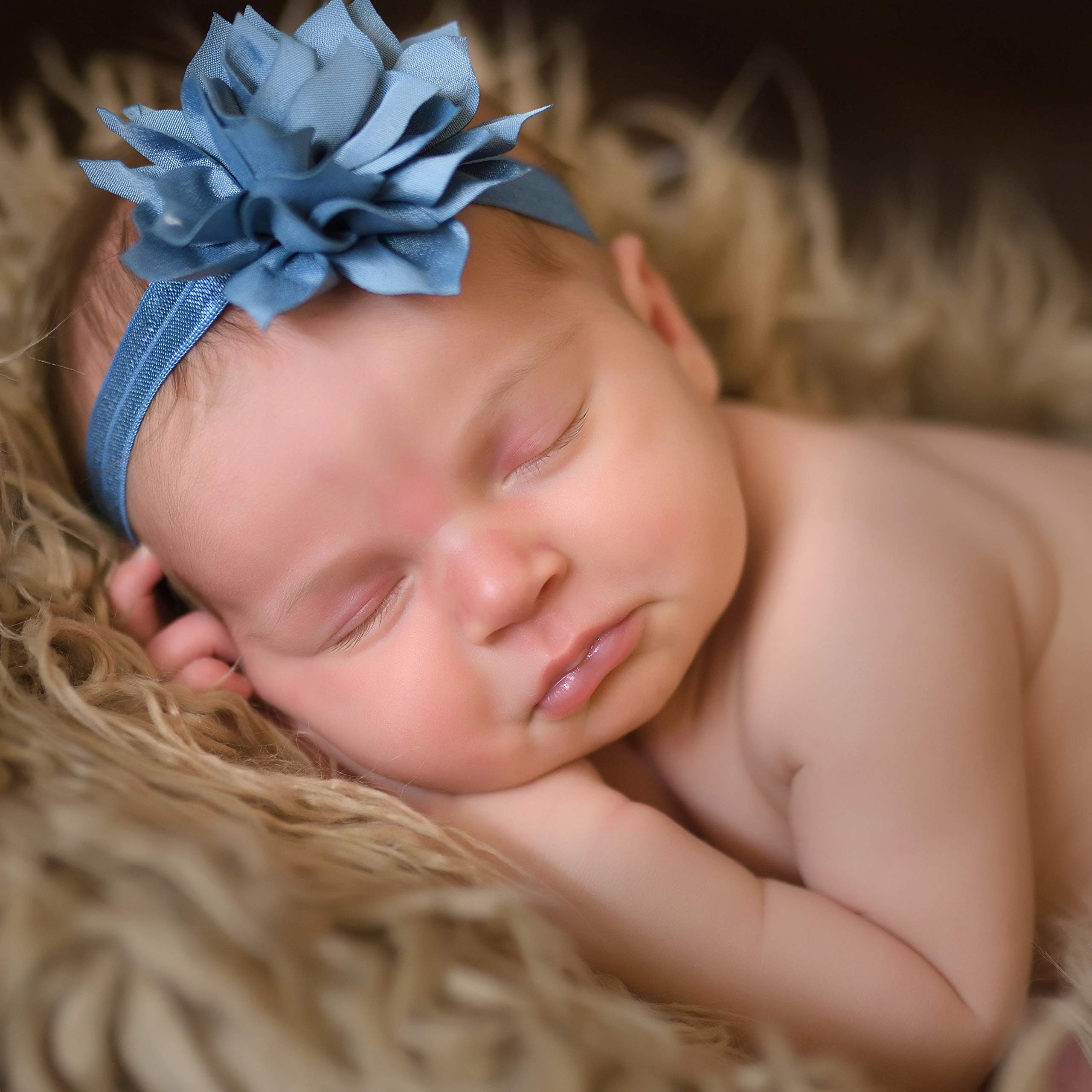 My Lello Petal Flower Headbands two-pack on retail card, ideal for gifting and coordinating outfits.