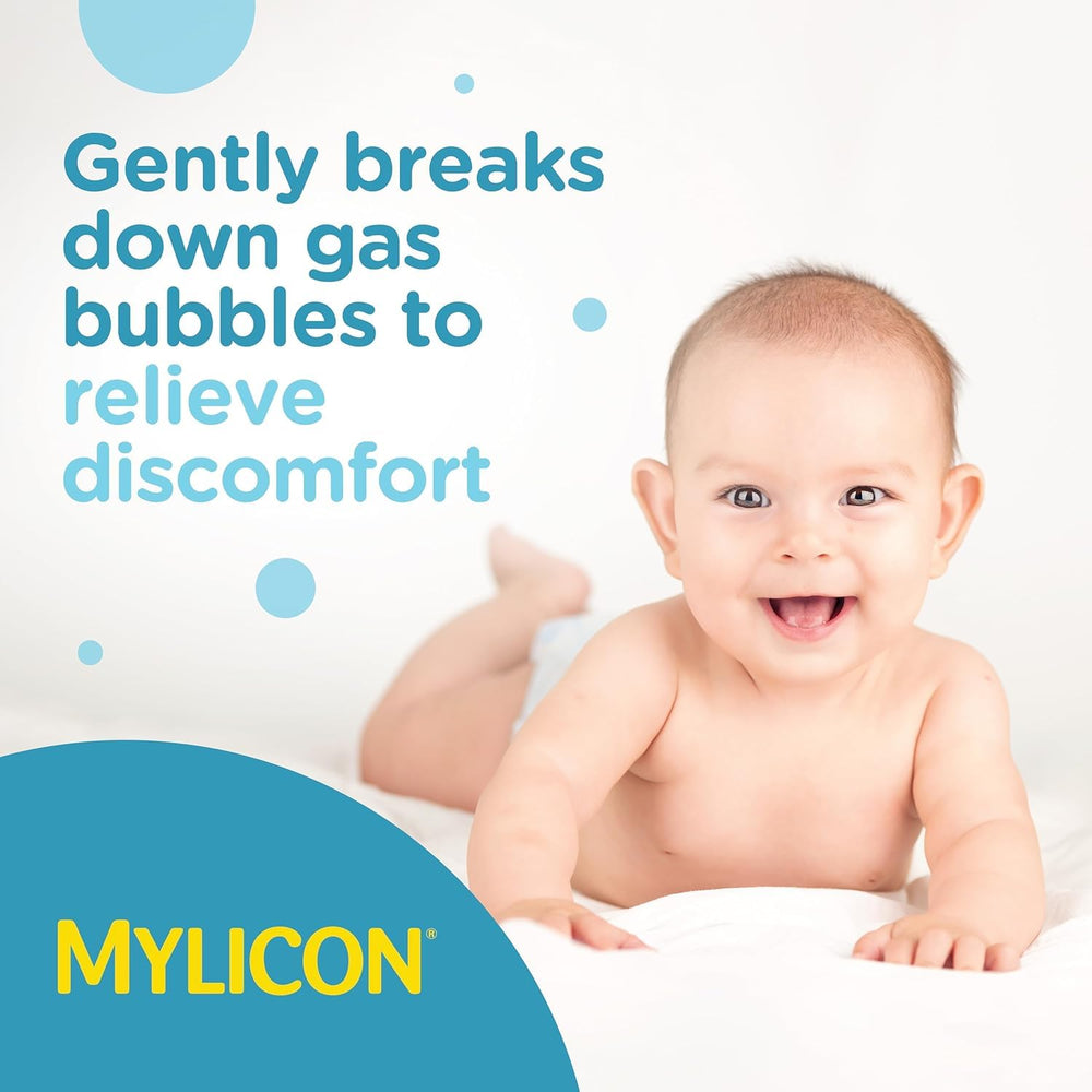 MYLICON dye-free formula is gluten-free for gentle use.