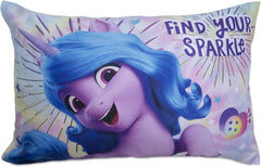 My Little Pony pillowcase two-sided art supports playful nights.