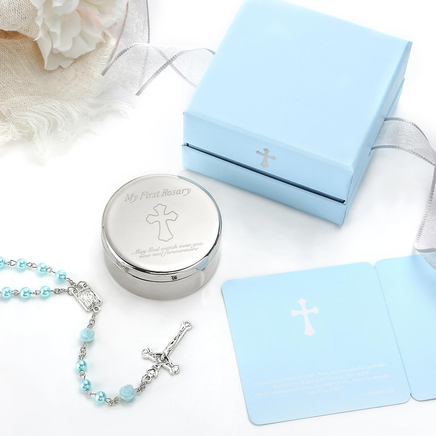 MyMateZoe blessing card completes a thoughtful baptism gift for godparents