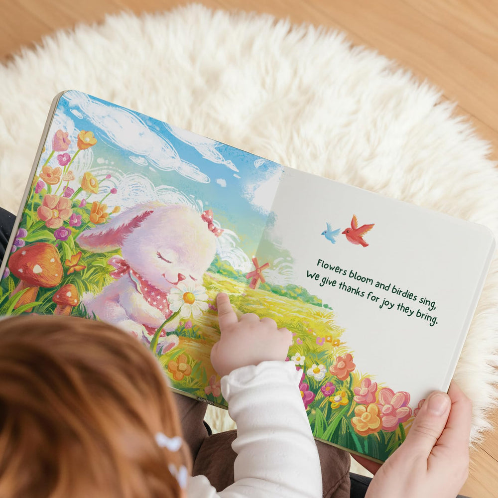 MyMateZoe Everybunnies Blessing book offering faith-filled stories for family moments