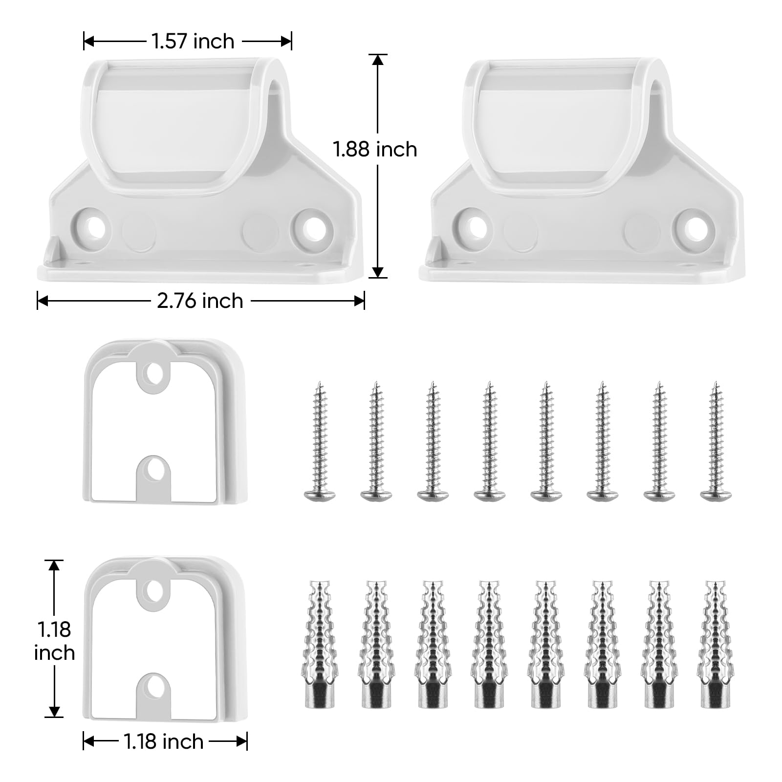 MYPIN screws set for sturdy, long-lasting gate mounting and secure fit.