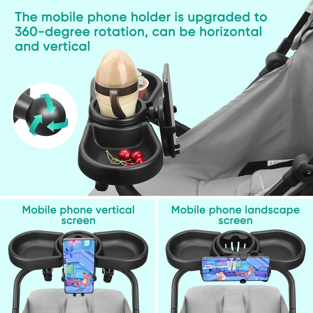 MYPIN non-slip edge keeps items secure during movement.