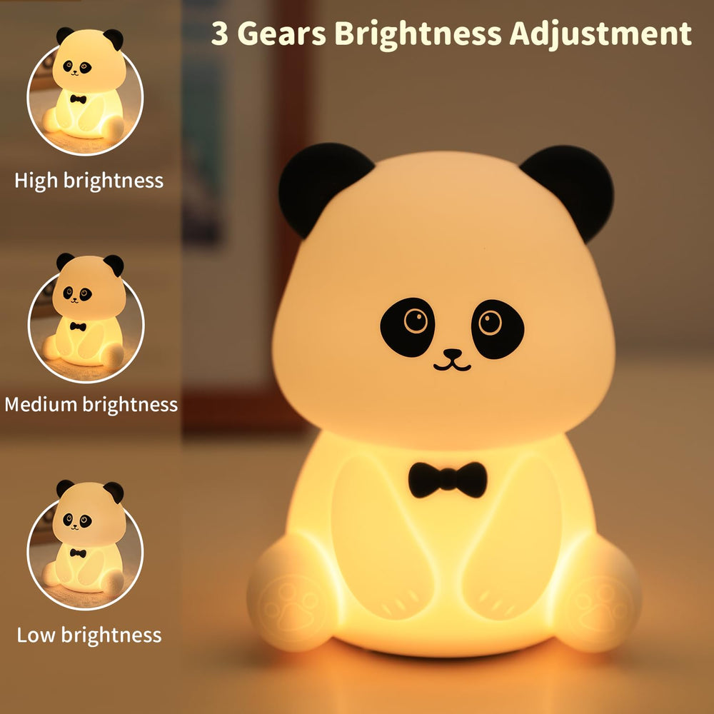 Myratts Panda Night Light 30-minute timer button, sleep-friendly routine support