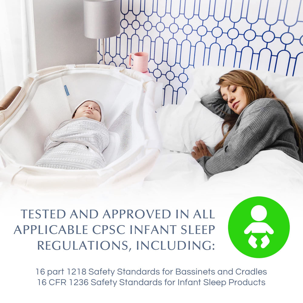 MySnuggly Sleep Solution supports newborns to 4–5 months with cozy feel.