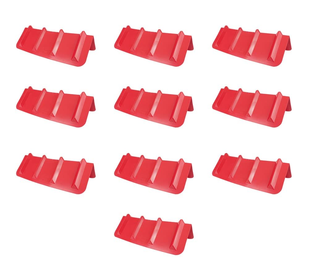 Mytee Products red corner protector pack10 shields load edges during transit.