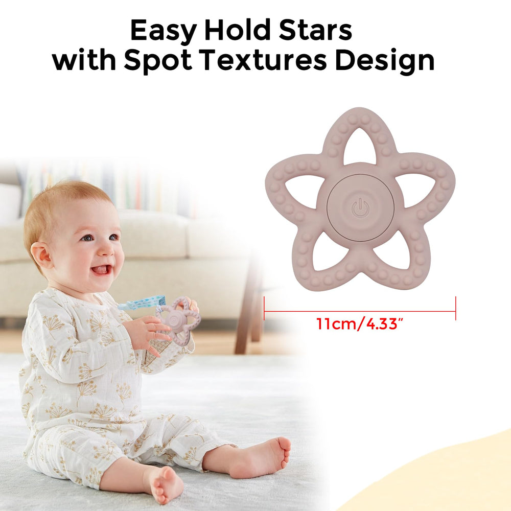 Myvikcar easy-clean silicone toy pink ensures quick cleanup after messy play