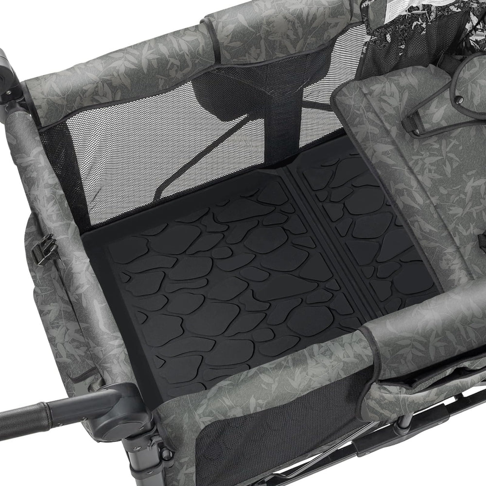 Mat protects interior from sand, dirt, snow, and rain