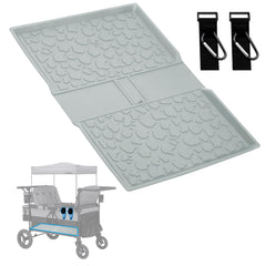 Myvikcar Wrangler Deluxe mat compatibility fits smoothly during folding stroller wagon adventures