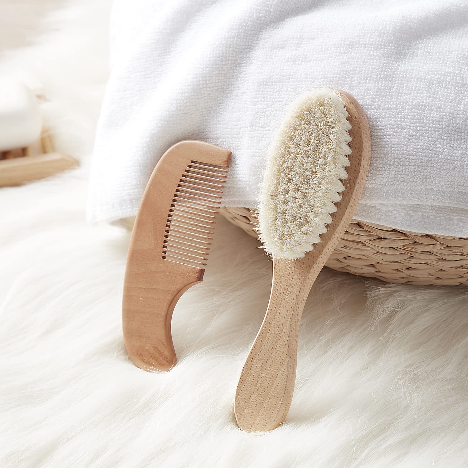 MYZI easy-care maintenance tips: wash bristles and air-dry