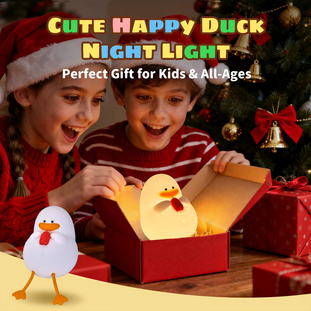 Myzztek Happy Duck Lamp cordless-portable design suits camping or travel.