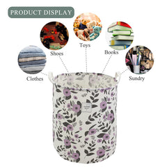 Mziart 62.5L capacity laundry basket ready for large loads.