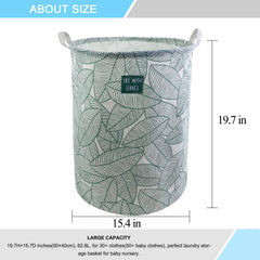Mziart laundry basket side handles allow easy carrying