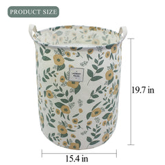 Mziart laundry basket with side handles makes carrying laundry effortless
