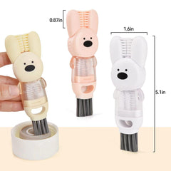 MZLUWM corner brush durable bristles reach hard-to-clean corners.