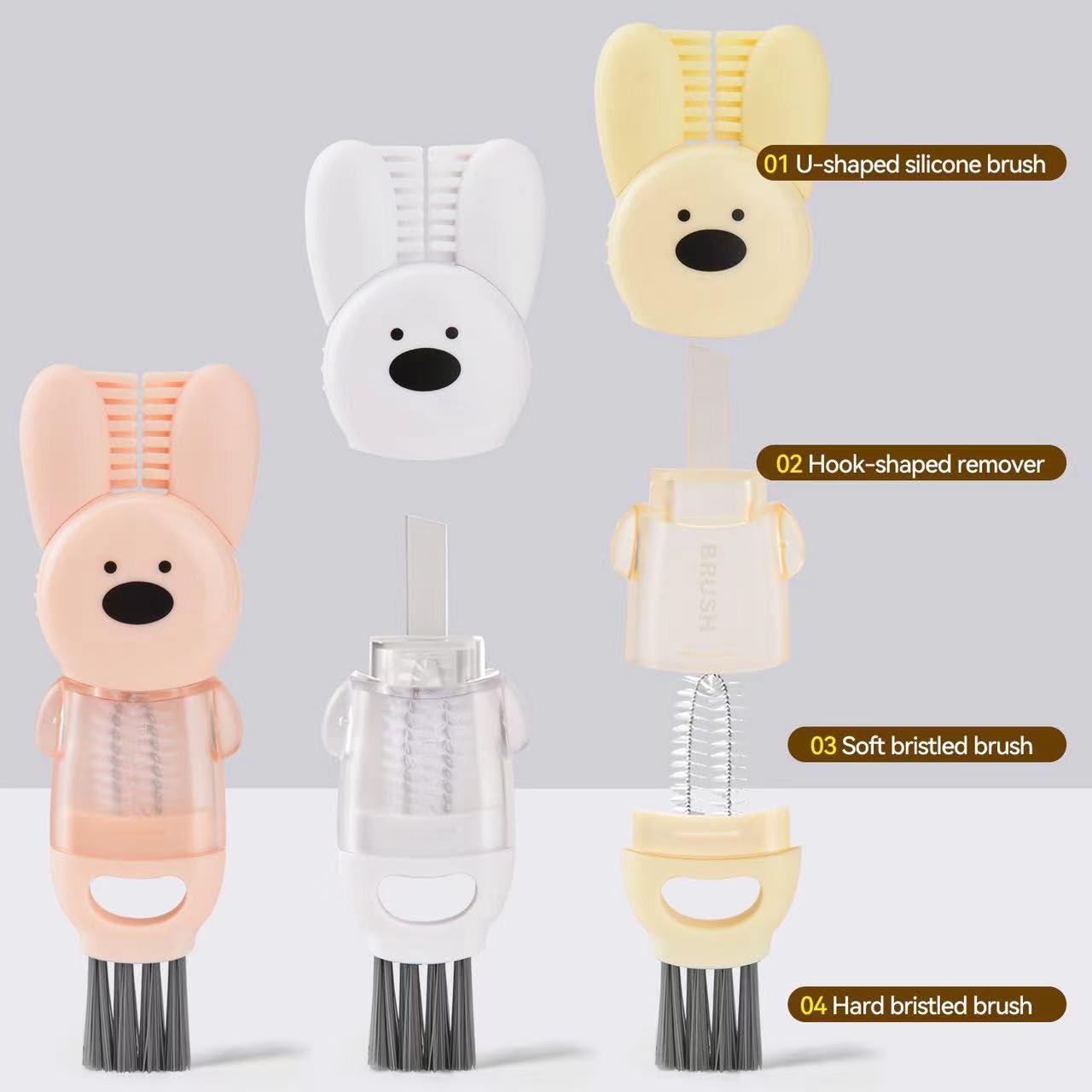 MZLUWM kitchen-and-bottle-cleaning-set helps maintain hygiene across utensils and containers.
