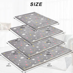 N&V non-slip backing close-up for safer baby play