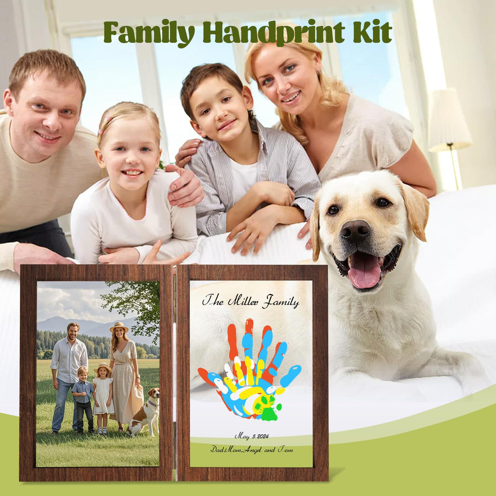 Nabance baby-handprint memories framed for future generations