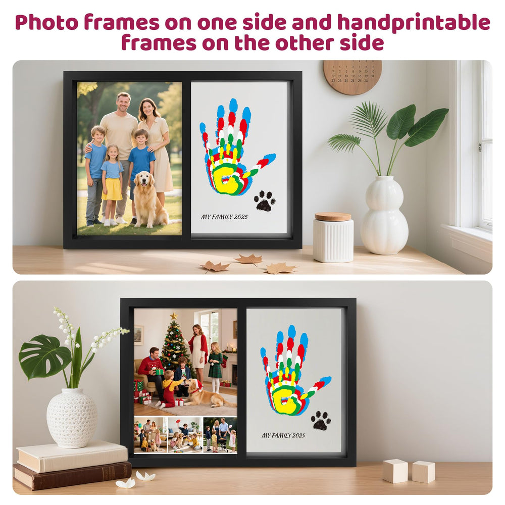 Nabance handprints close-up captures tiny prints and warm family moments.