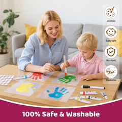 Nabance open-pack reveals complete DIY keepsake components for easy family crafting.