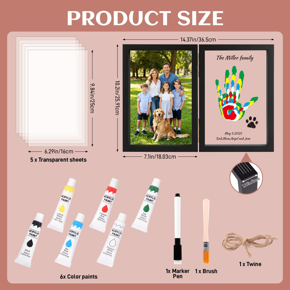 Nabance handprint kit DIY gift packaging ready to gift