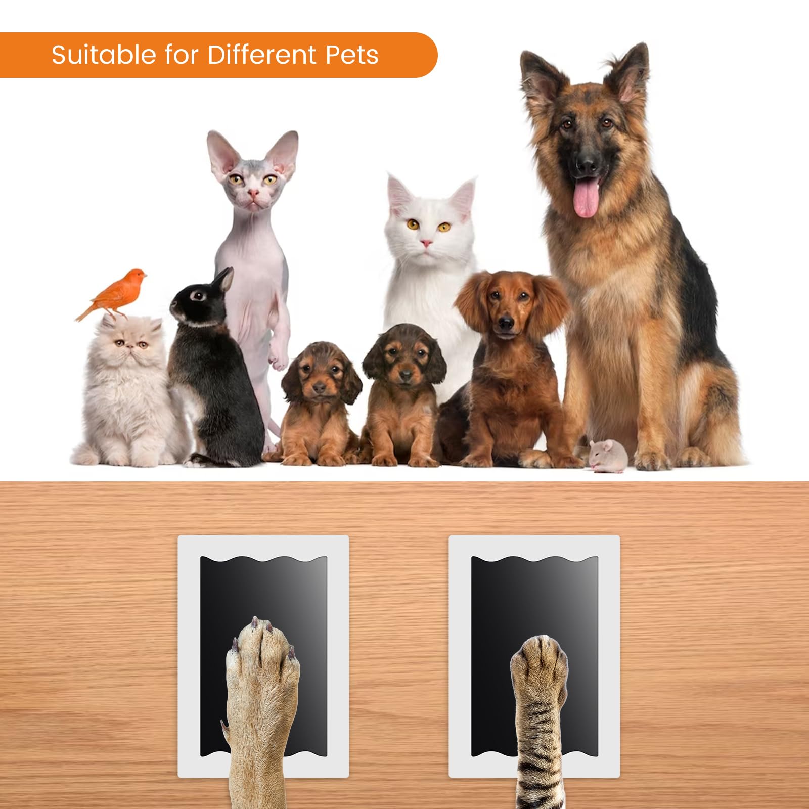 Nabance paw print kit for a thoughtful gift preserving pet memories.