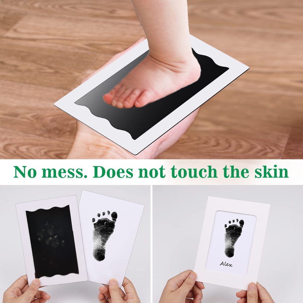 Nabance press and dry baby prints captured on imprint cards