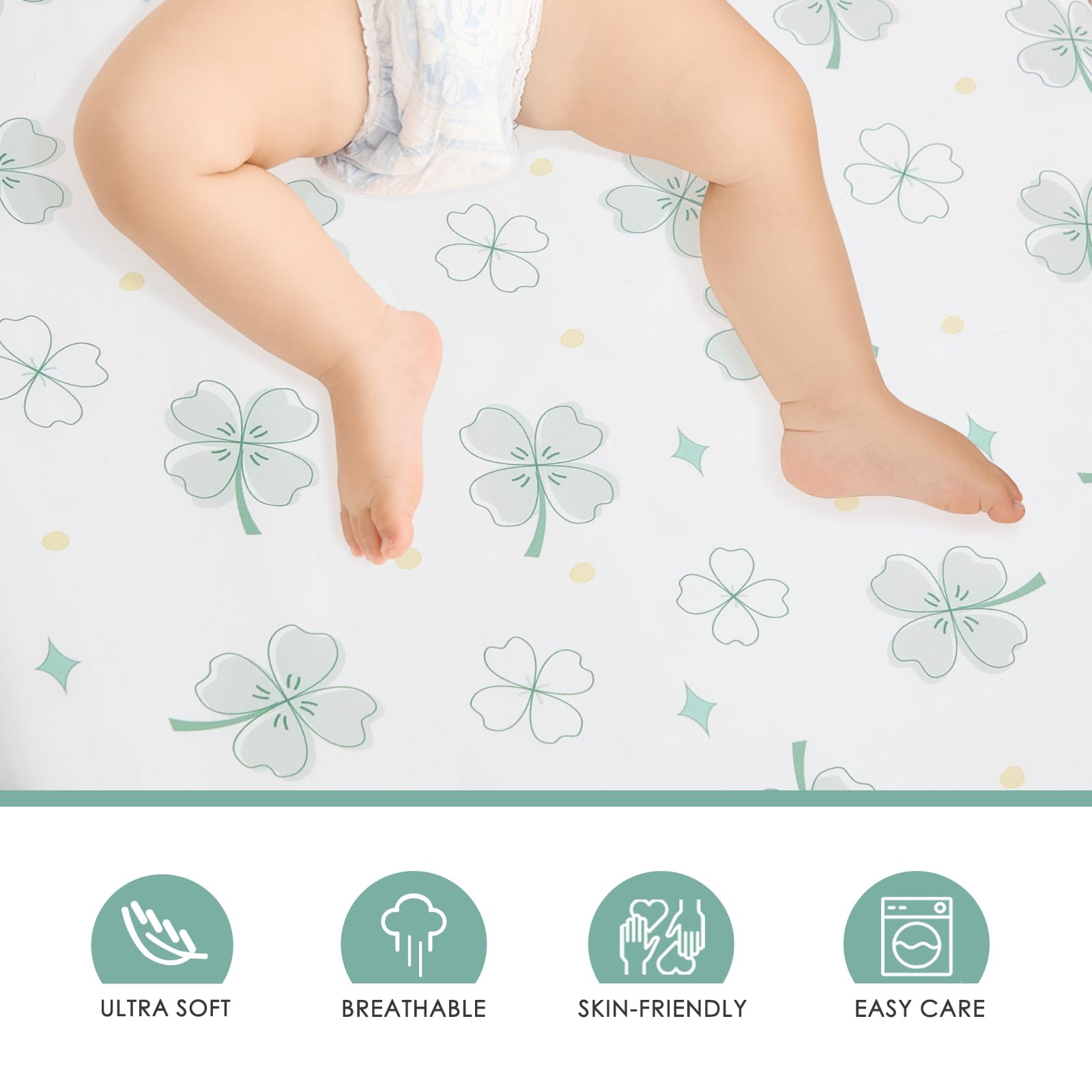 NacoMoco gift-ready sheets ideal for new baby showers.