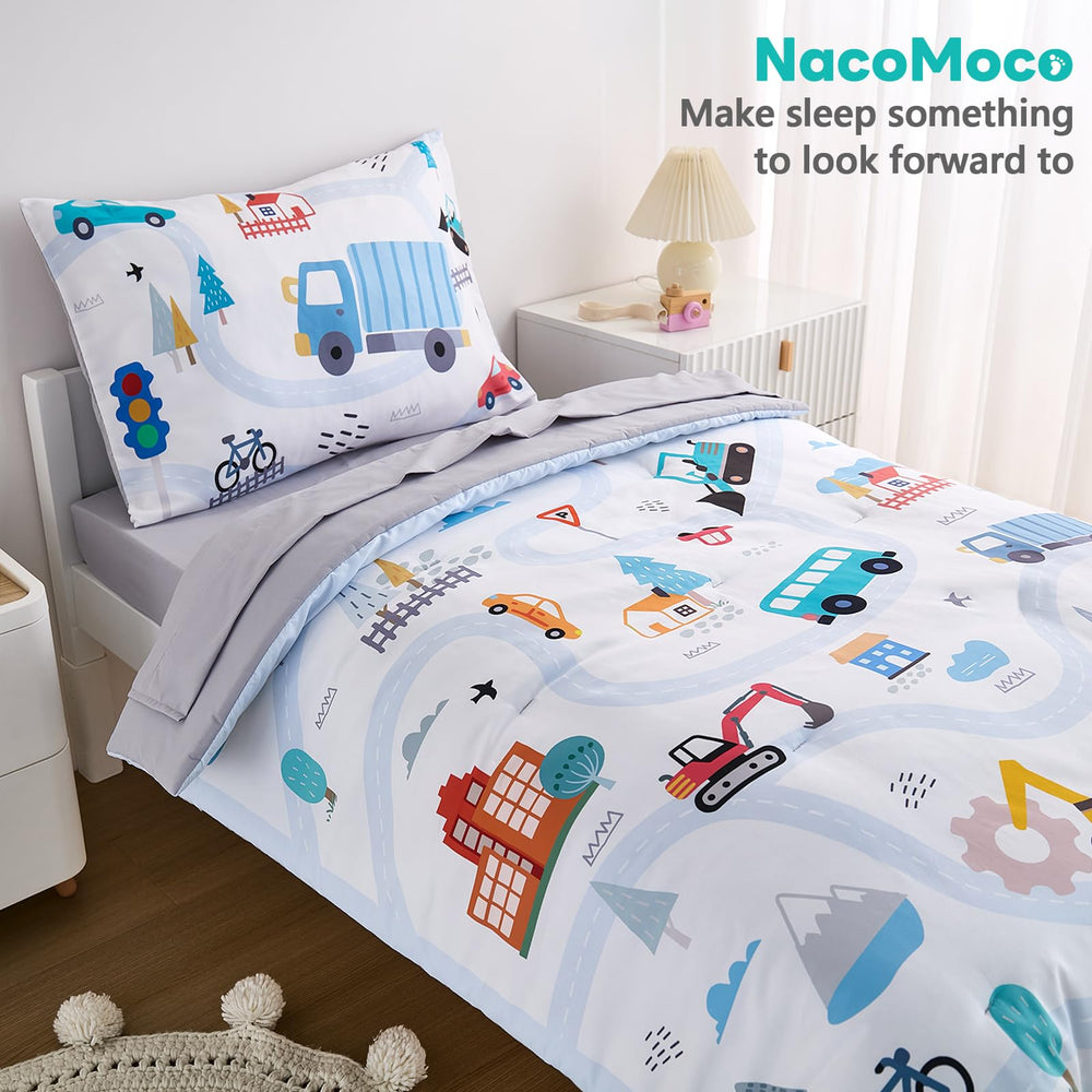 NacoMoco pillowcase 20x30 keeps pillow clean for playtime naps.