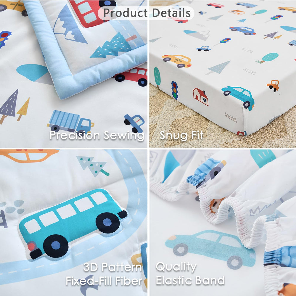 NacoMoco soft brushed microfiber feels gentle on baby's skin.