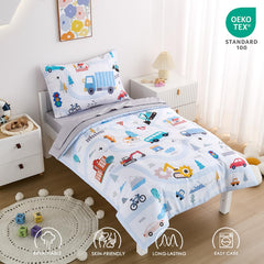 NacoMoco microfiber bedding closeup showing soft breathable fabric.
