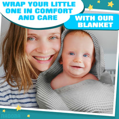 NADOBA unisex blanket in neutral color suitable for any baby