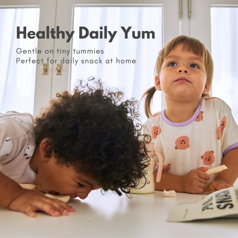 NAEIAE Pop Organic Snack rice puffs no oil—pure ingredients for mindful munching.