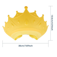 NAIHOD baby shower cap adjustable buckle back for a comfortable fit