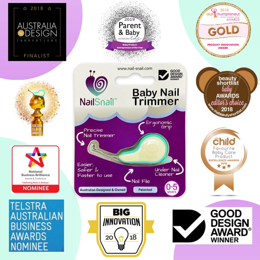 Nail Snail travel-ready packaging supports on-the-go nail care.
