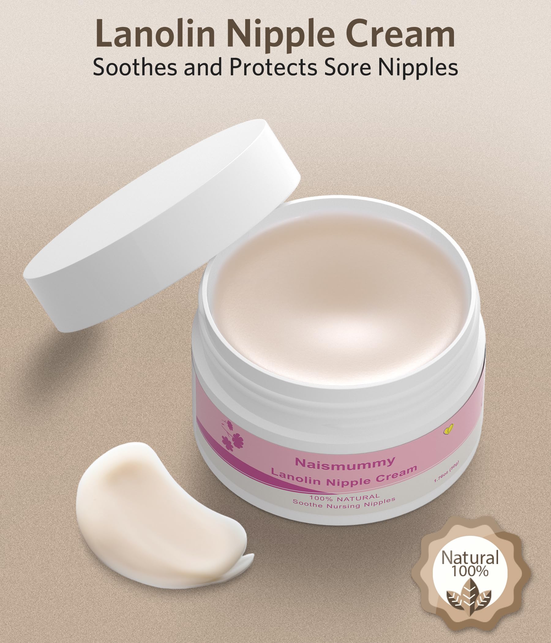 NAISMUMMY hot-cold-therapy-packs offer soothing relief for engorgement.