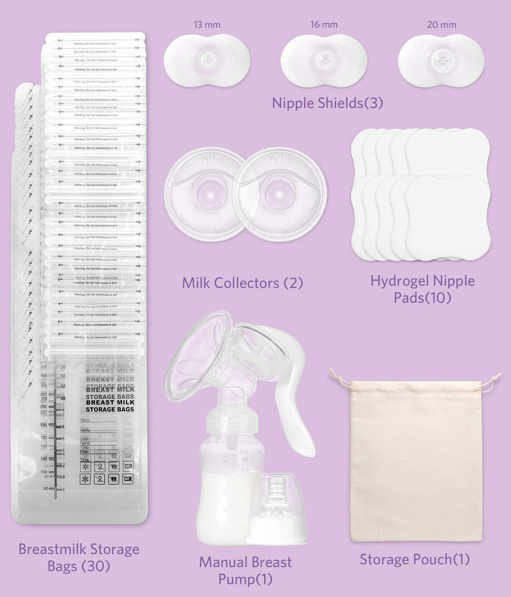NAISMUMMY breastfeeding essentials kit milk collectors capturing every drop efficiently