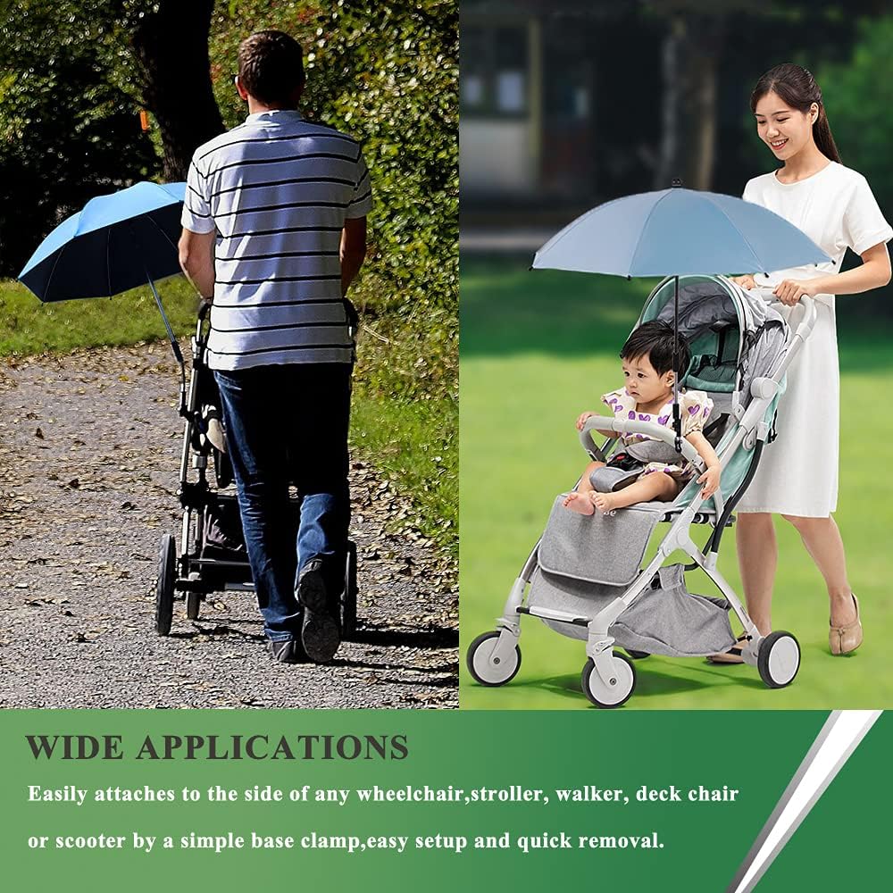 Nakazawa side attachment keeps baby comfortably shaded