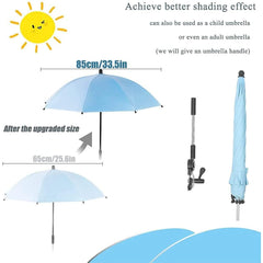 Nakazawa clip-on base clamp fits most strollers securely