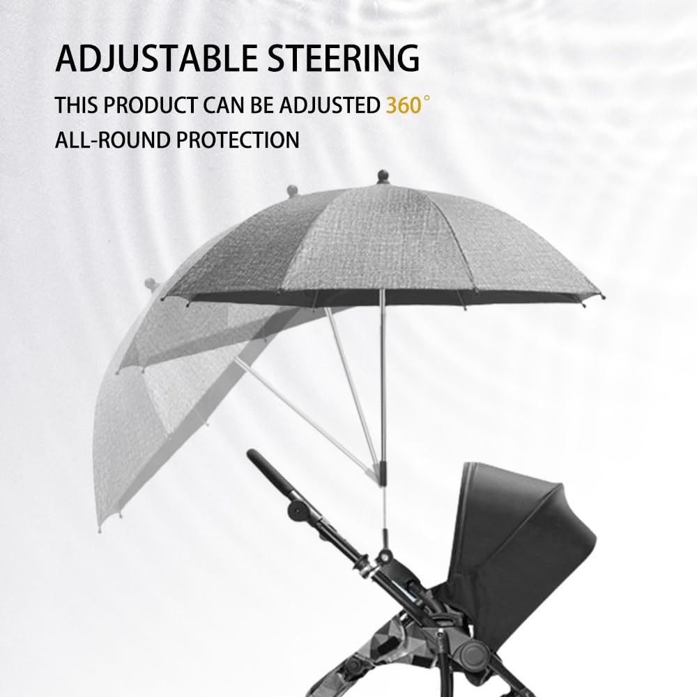 Nakazawa umbrella baby stroller sun-protection fabric for shade.