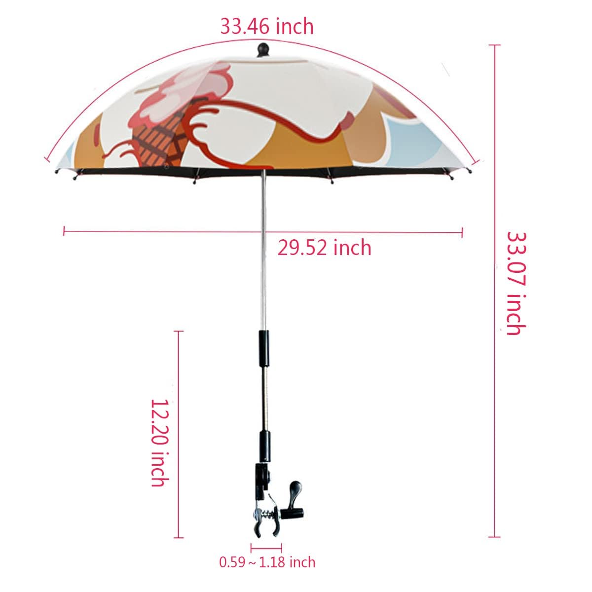 Nakazawa umbrella sstroller-sun-shade-for-toddlers ideal for outdoor adventures with toddlers.