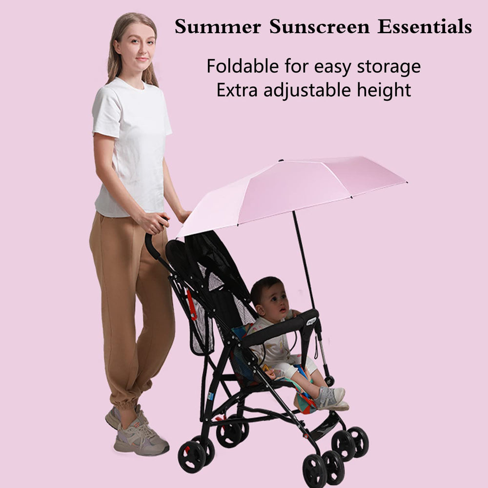 Nakazawa Universal Baby Parasol wide-coverage for beach, golf, or patio outings.