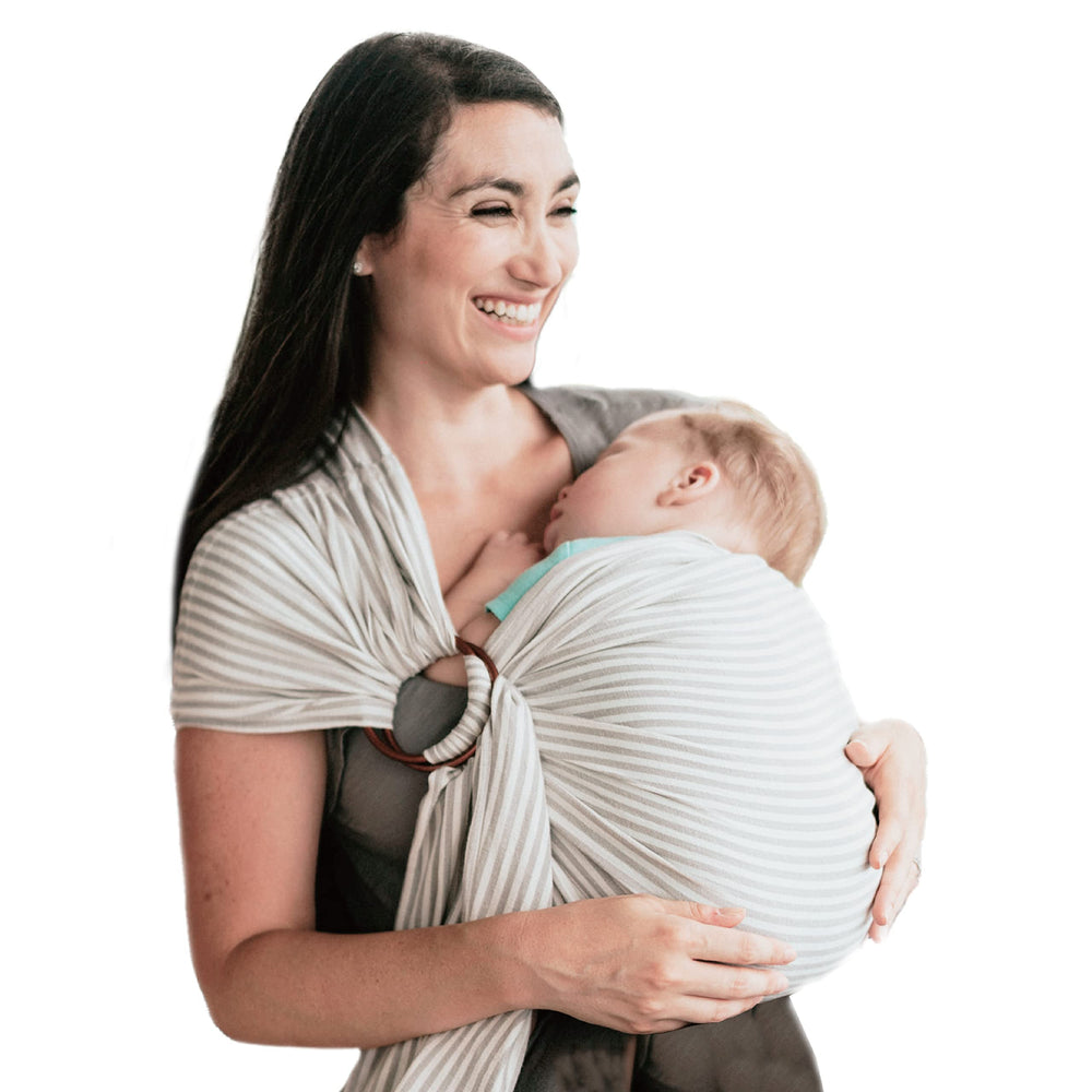 Nalakai ring sling close-bonding-fabric enhances bonding and comfort.