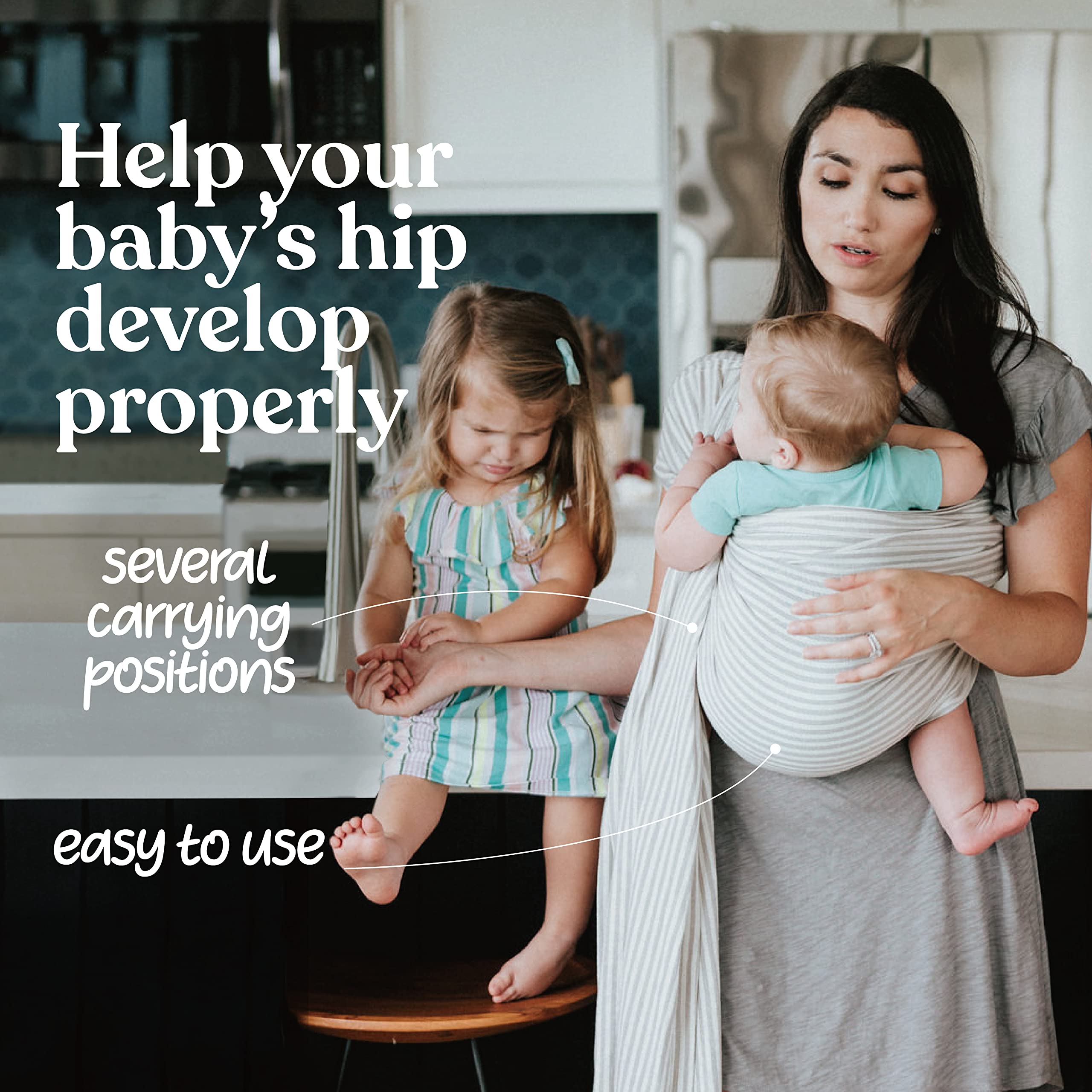 Nalakai ring sling hip-development-m-position supports hip-friendly carry.