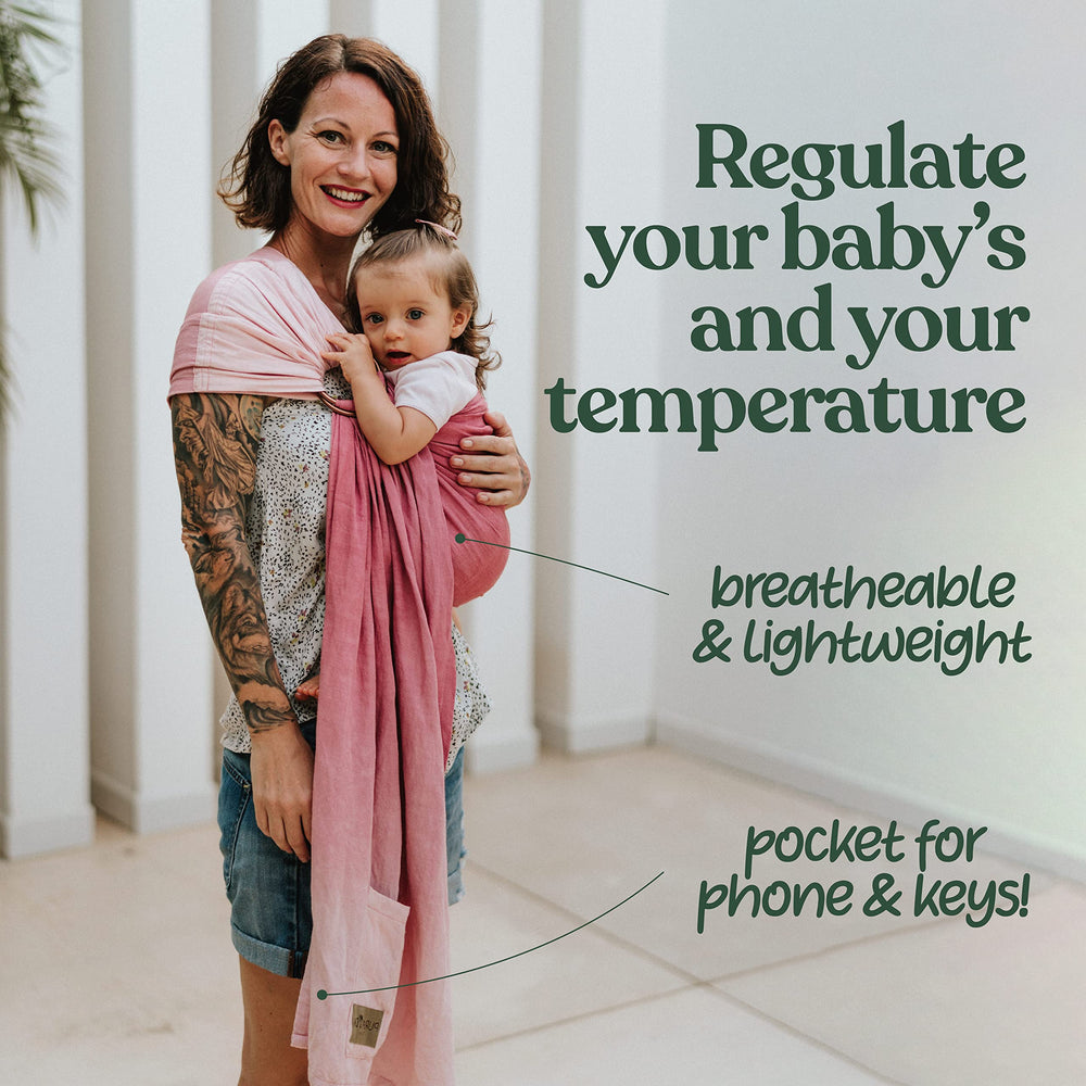 Nalakai nursing-tail fabric doubles as discreet nursing cover on the go.